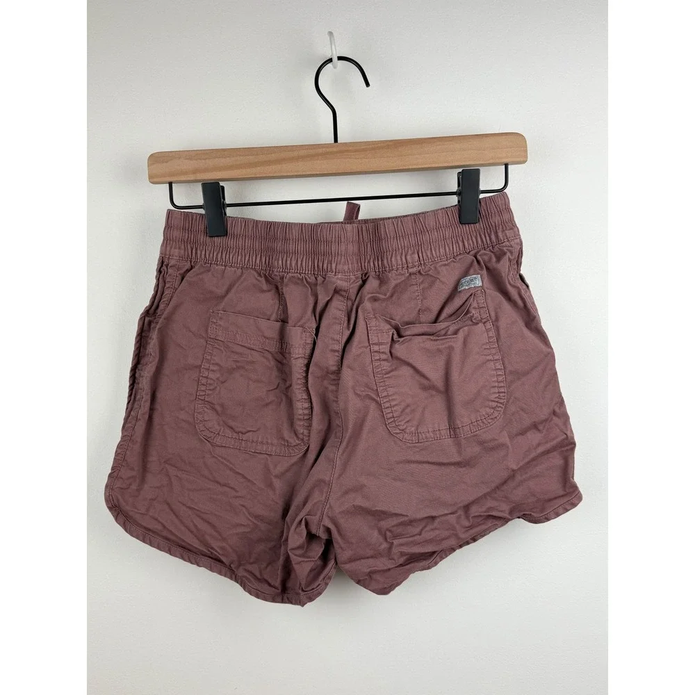 Eddie Bauer Women's Size 4 Shorts Purple Drawstring Elastic‎ Waist